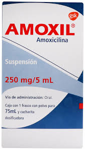 AMOXIL SUSP 250 MG 5 ML 75 ML, AMOXICILLIN