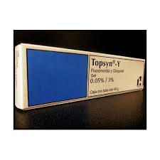 Topsyn-Y Gel 0.05% 40g, Flucinonide, Clioquinol