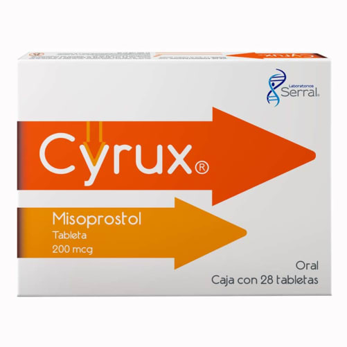 Misoprostol (Cyrux) 200 mcg 28 tabs