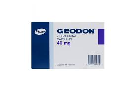 Geodon 40mg 14 Caps, Ziprasidone hydrochloride