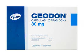 Geodon 80mg 14 Caps, Ziprasidone hydrochloride