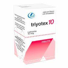 Triyotex (Cytomel) ﻿10mcg 30 caps, Liotironina, T3