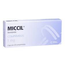 Bumex (Miccil) 1mg 20 Tabs, Bumetanide