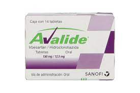 Avalide 150/12.5mg 14 tabs, Hydrochlorothiazide, Irbesartan