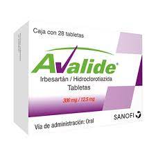 Avalide 300/12.5mg 28 tabs, Hydrochlorothiazide & Irbesartan