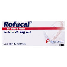 Rofucal 25mg 30 Tabs, Hydrochlorothiazide