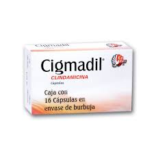 Clindamycin (Cigmadil) 300 mg 16 Caps, Clindamicina